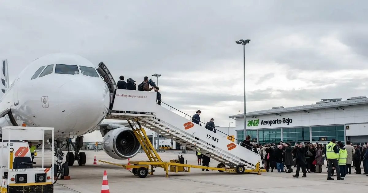 Aeroporto de Beja a crescer