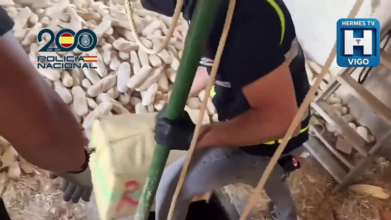 Polícia Nacional de Espanha apreende quatro toneladas de hachixe