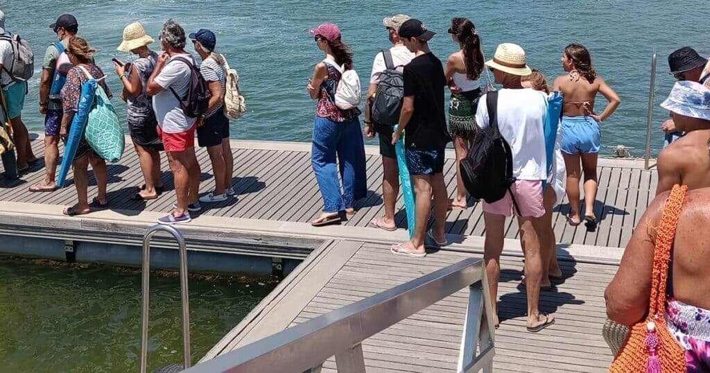 Uma ponte a nascente em Cabanas de Tavira